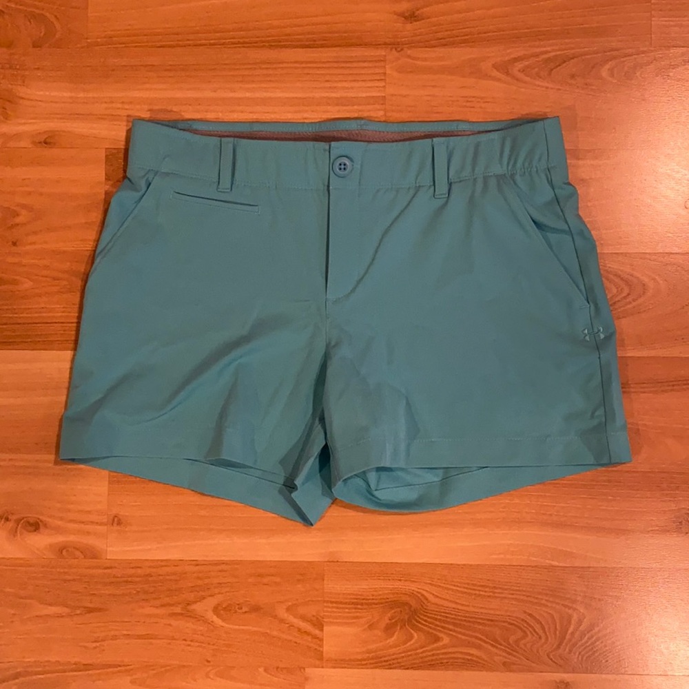 Under Armour Turquoise Golf Shorts